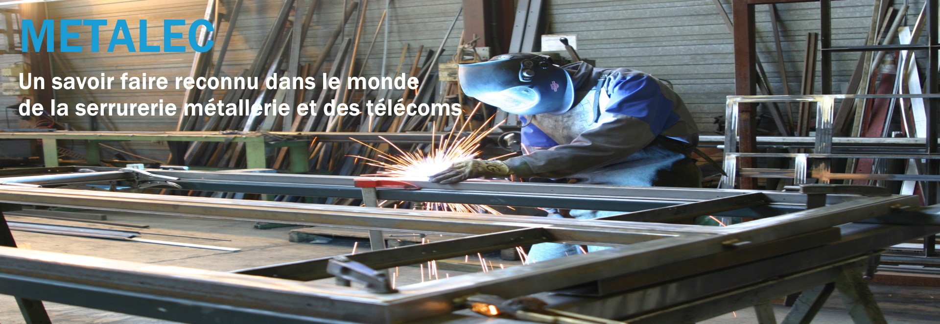 METALEC, serrurerie métallerie et télécoms